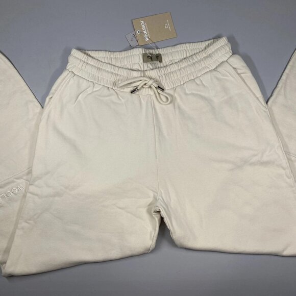 Woolrich Women’s Light Fleece Sweatpants – Ivory – Size M - Picture 1 of 9